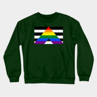 Straight Ally flag Crewneck Sweatshirt